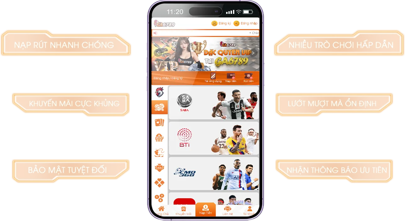 Tại sao nên tải app ga6789