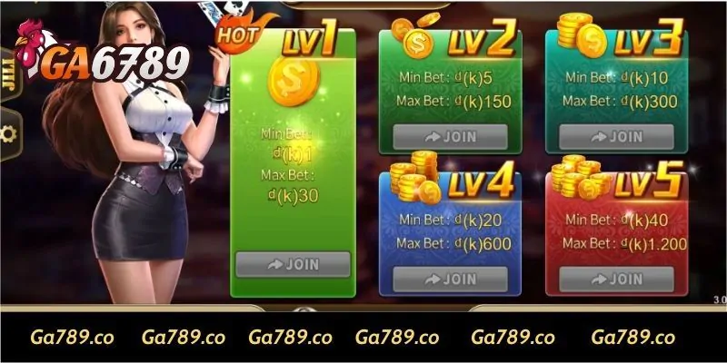 Về cơ bản luật chơi Blackjack GA6789 vẫn được giữ nguyên