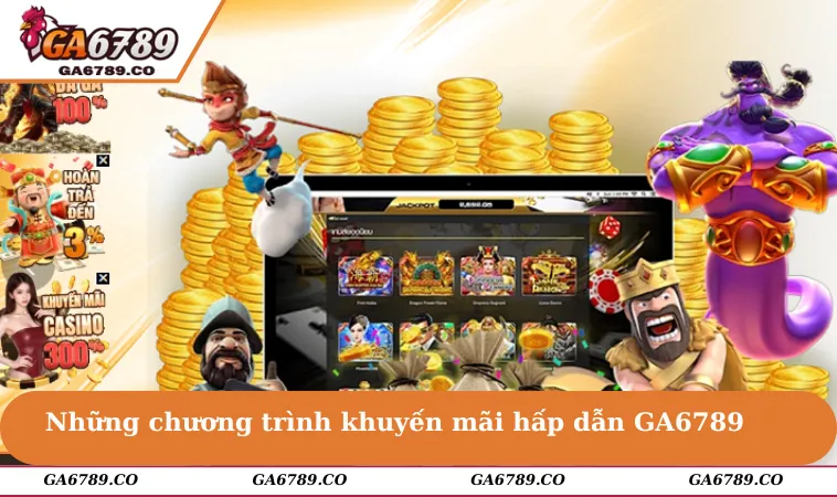 Những chương trình khuyến mãi hấp dẫn và thú vị tại GA6789